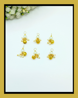 GHUNGROO MOTI JHUMKI HAIR ACCESSORIES