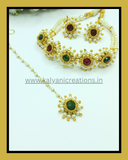 MOTI NECKLACE SET WITH TIKA