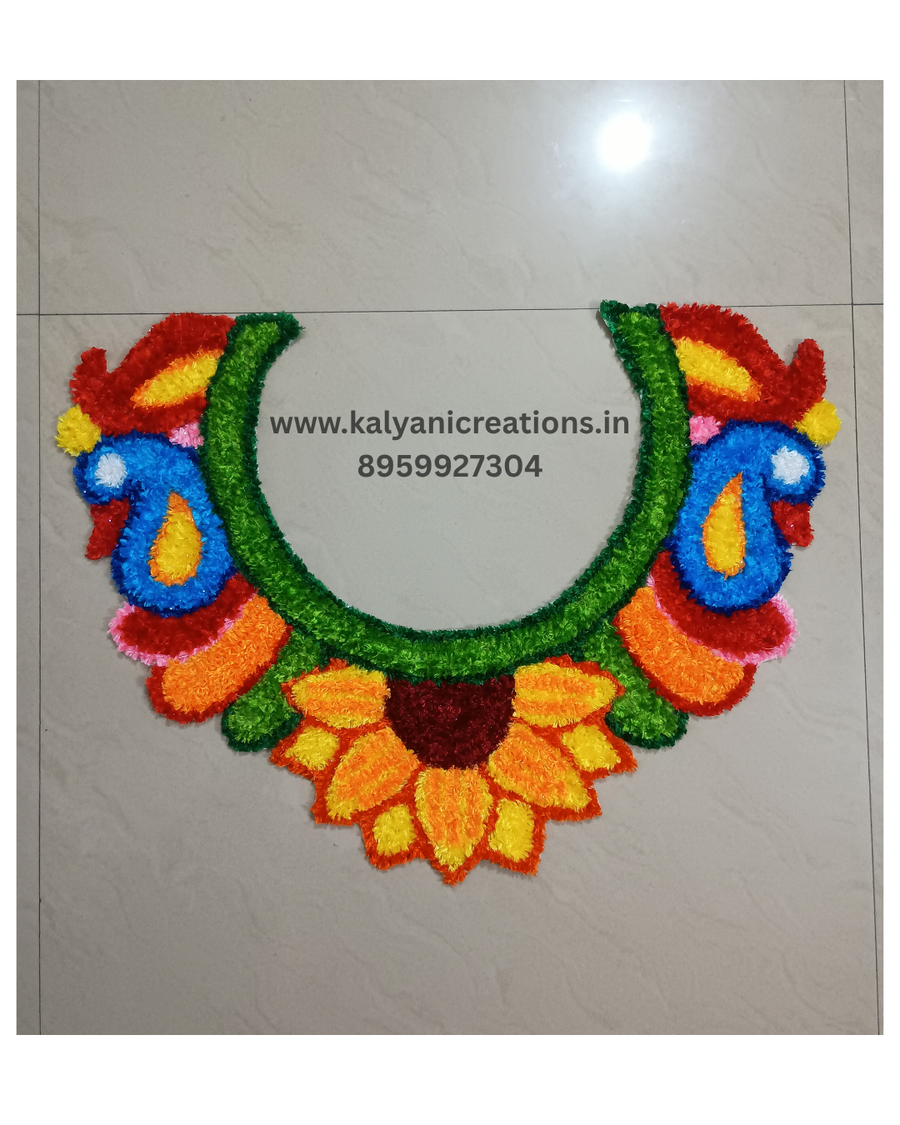 Tata Bhavti woolen Rangoli -D004