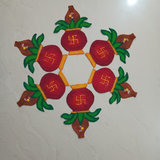 Ready Rangoli Kalash