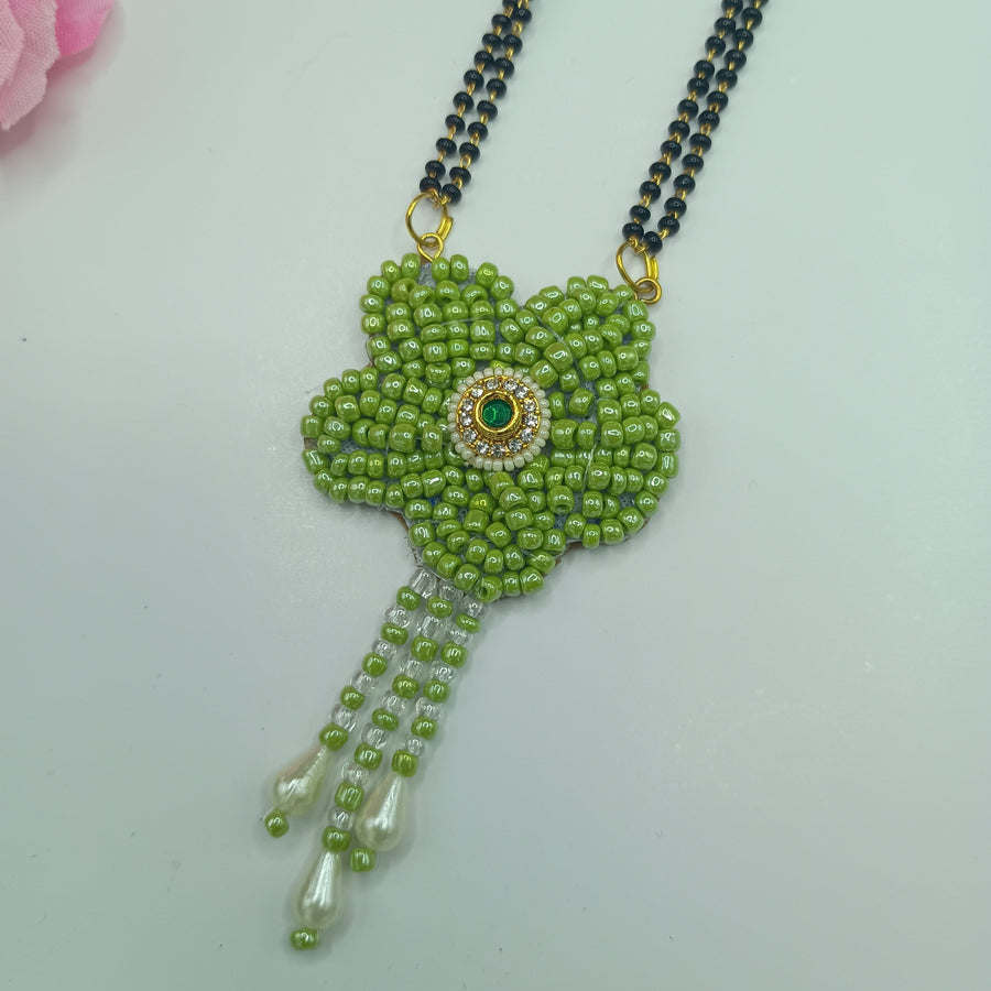 Beaded mangalsutra