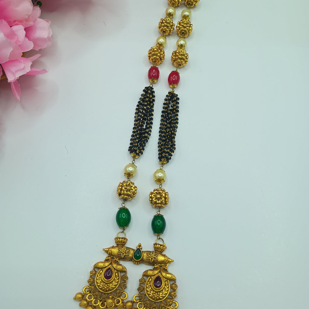Rajwadi mangalsutra