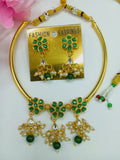 Phoolratna Pipe Necklace Set
