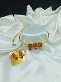 Phoolvika Floral Pipe Necklace Set