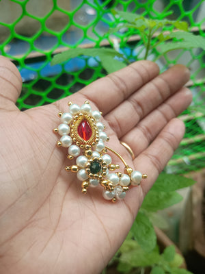 Archana's Floral Glow Nath ✨