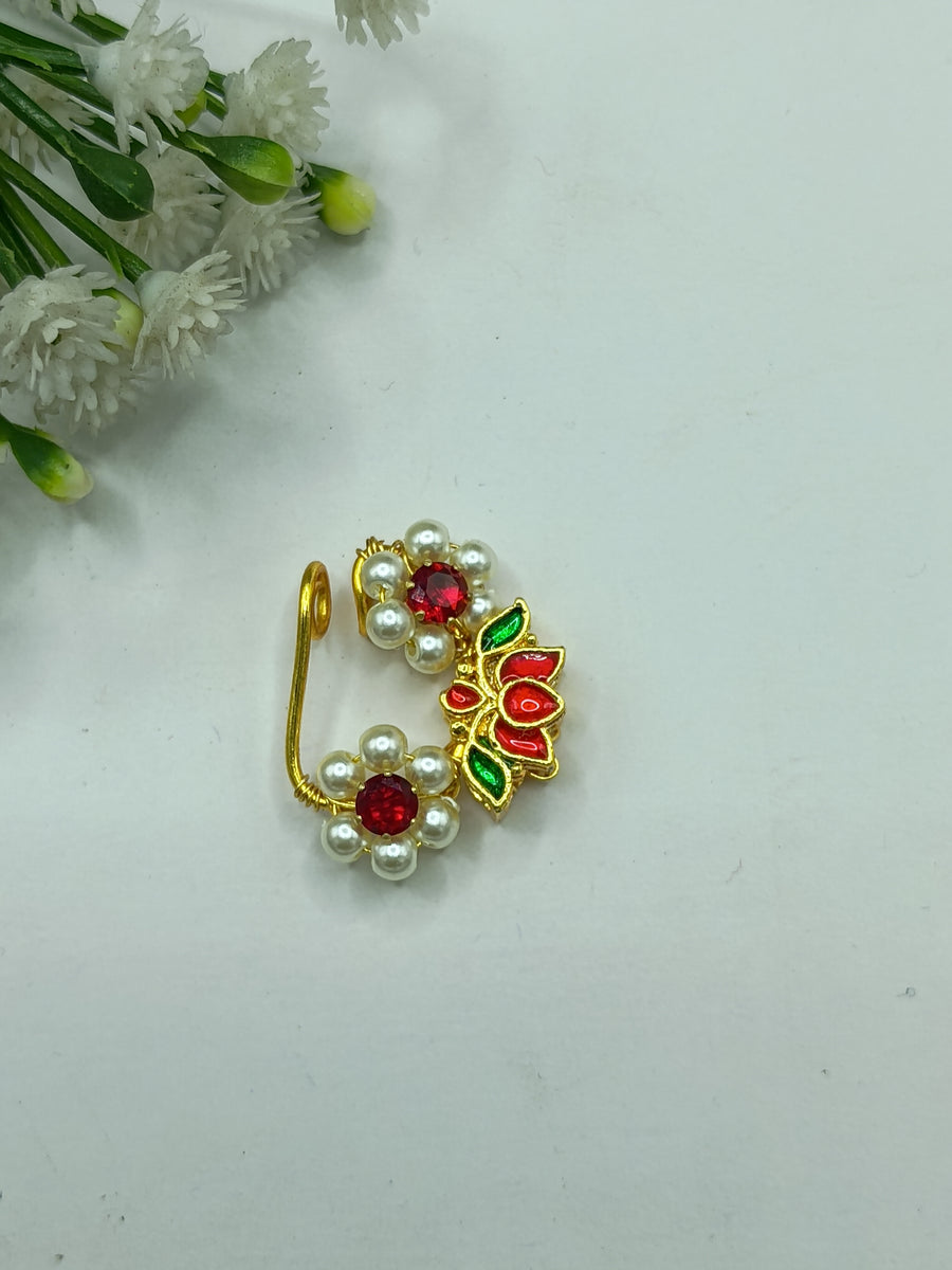 Lotus japanis Moti ad stone red nath