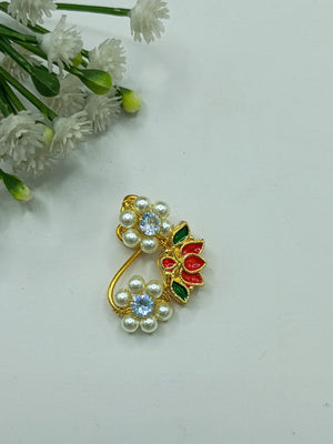 Lotus japanis Moti ad stone white nath