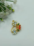 Lotus japanis Moti ad stone white nath