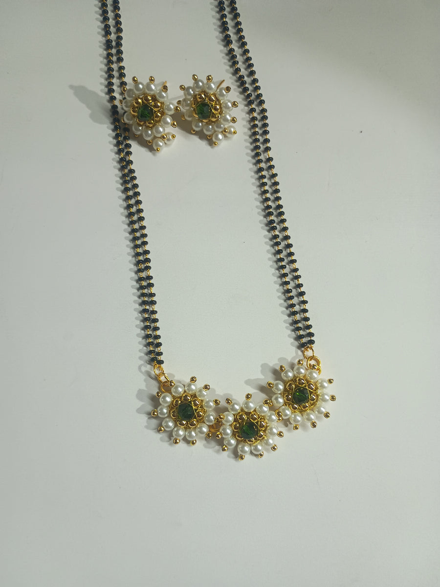 Pearl mangalsutra set