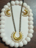 Golden Chandra mangalsutra