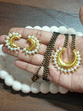 Golden Chandra mangalsutra