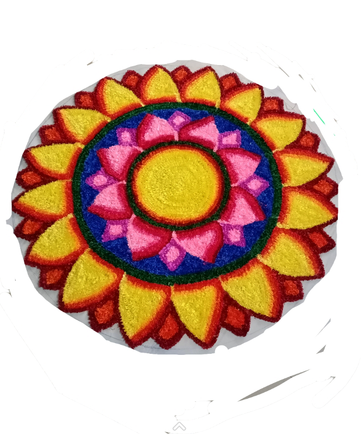 Woolen (Mat) Rangoli